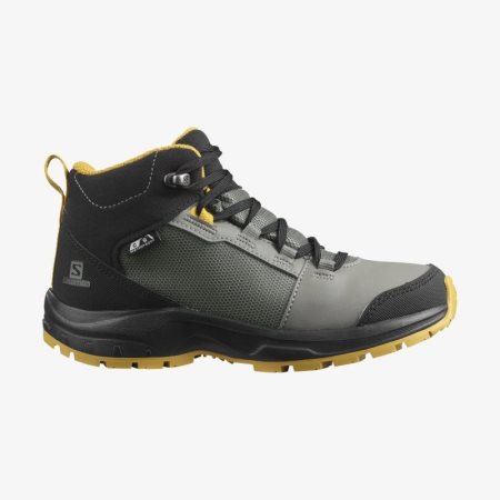 Salomon OUTWARD CLIMASALOMON WATERPROOF Wandelschoenen Kinderen Zwart/Grijs (M945-NL)